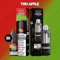 Al Fakher Cubic 30K Pod + 2 x  Two Apple Liquid 10ml 20mg
