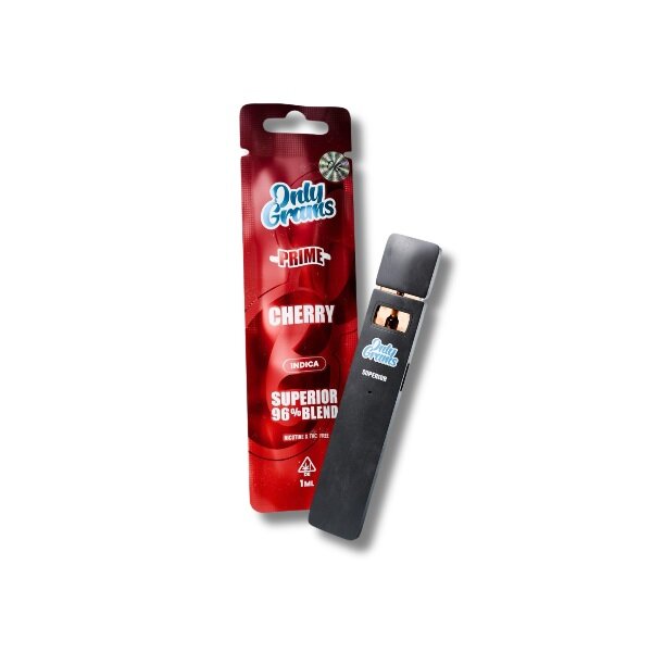 Only Grams Superior Blend Pen 96% – Cherry Einweg E-Shisha