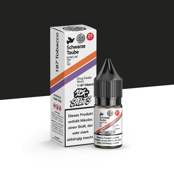 187 Liquid 10ml - Schwarze Taube 20mg