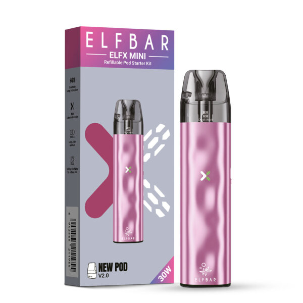 ELFBAR ELFX MINI MINI - Pod Kit - Pink