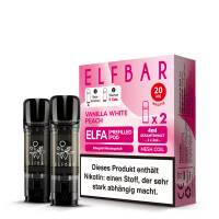 Elfbar Elfa Pod - Vanilla White Peach - 20mg 2Stk